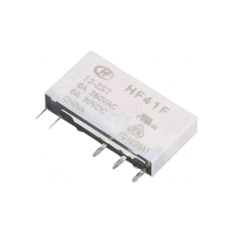 Releu Electromagnetic SPDT 12VDC 6A PCB | Electronic-mag.ro | Componente Electronice