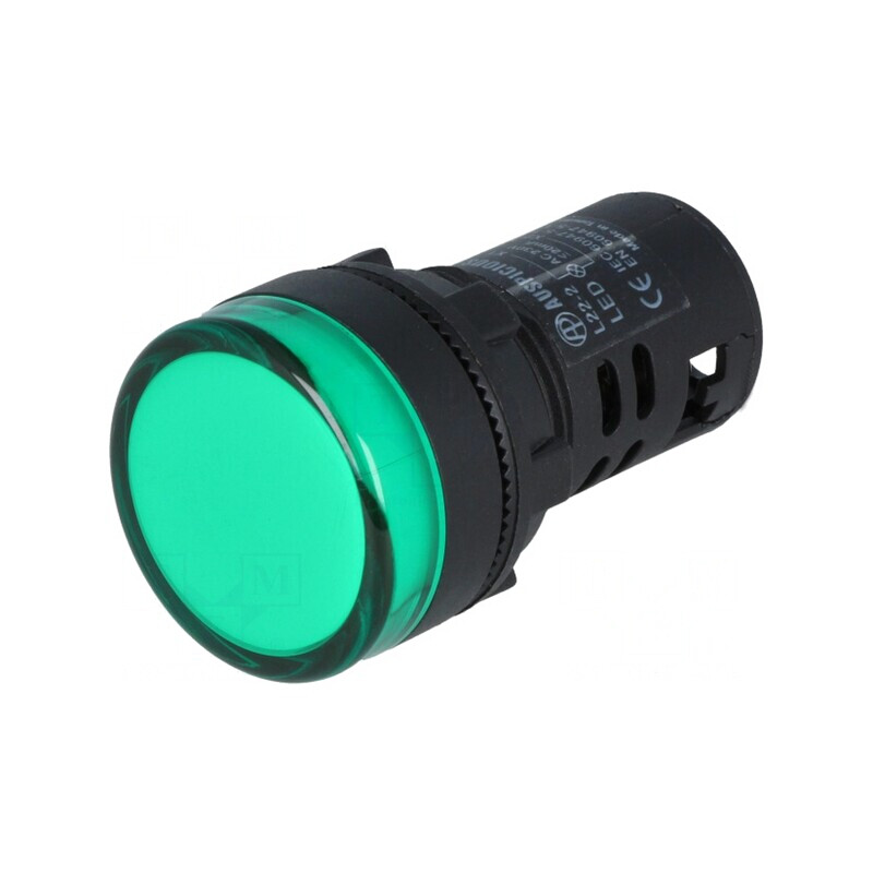 Lumină de Control LED 230V 22mm | Electronic-mag.ro | Componente Electronice