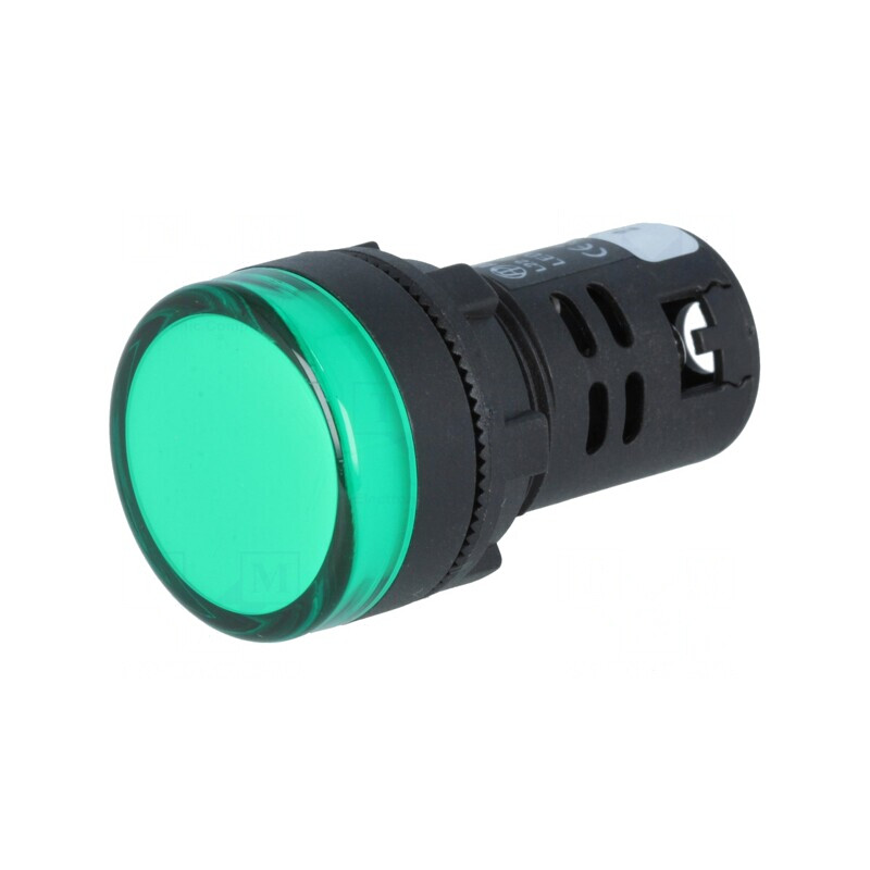 Lumină de Control LED 24VDC 22mm | Electronic-mag.ro | Componente Electronice