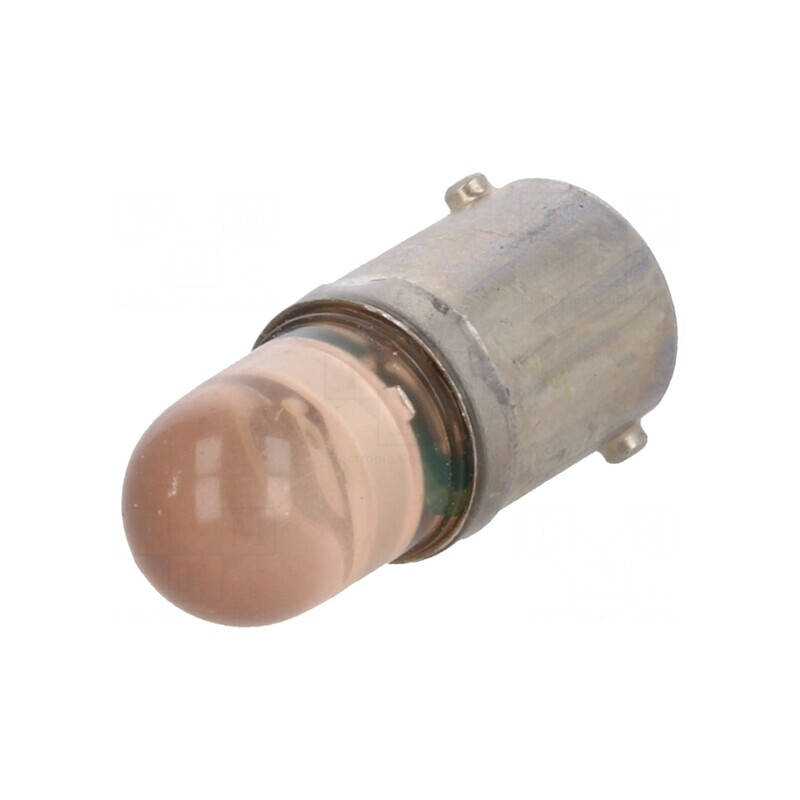 Lampă LED portocalie 230VAC BA9S | Electronic-mag.ro | Componente Electronice
