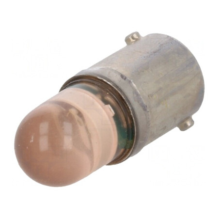 Lampă LED portocalie 230VAC BA9S | Electronic-mag.ro | Componente Electronice