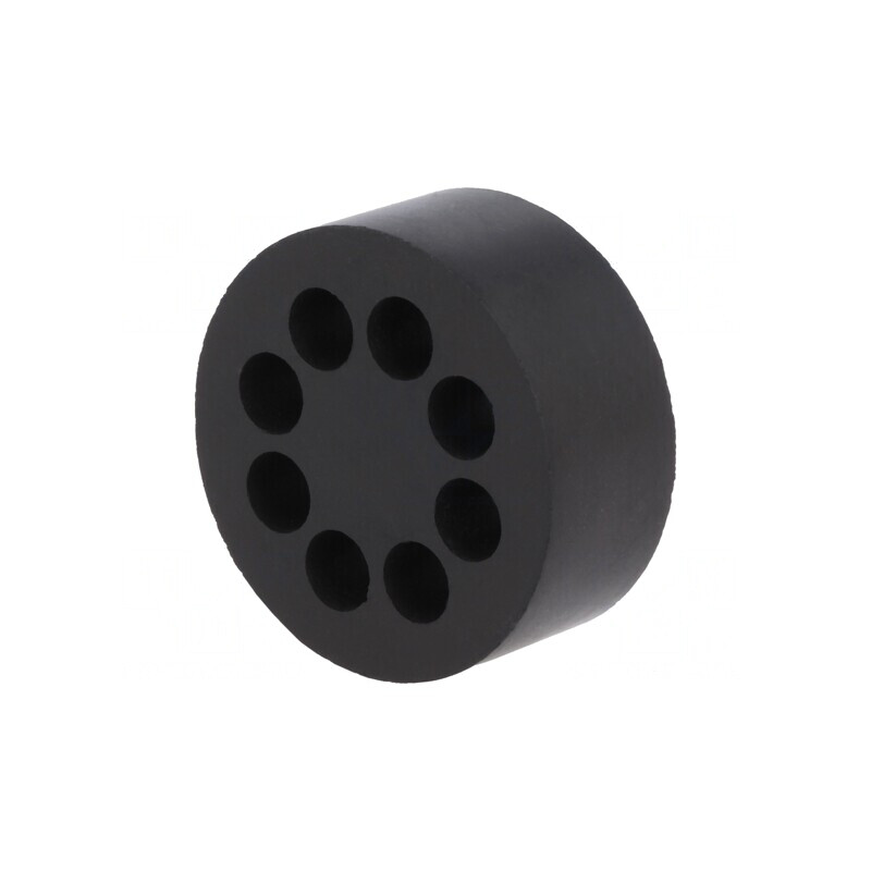 Insert Presetupă 6mm M40 IP54 8 Orificii Cauciuc NBR | Electronic-mag.ro | Componente Electronice