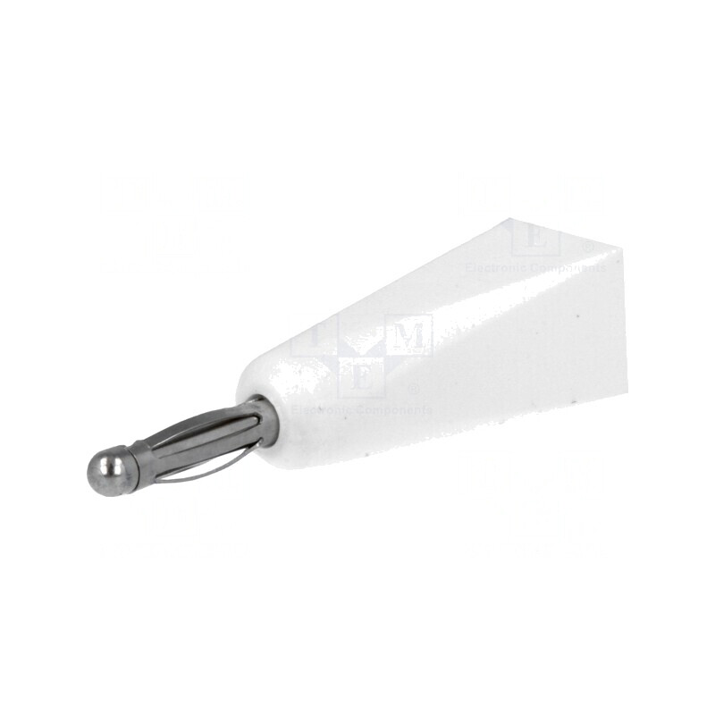 Mufă Banană 2mm 5A Albă pentru Cablu | Electronic-mag.ro | Componente Electronice Mufă Banană 2mm 5A Albă pentru Cablu | Electronic-mag.ro | Componente Electronice