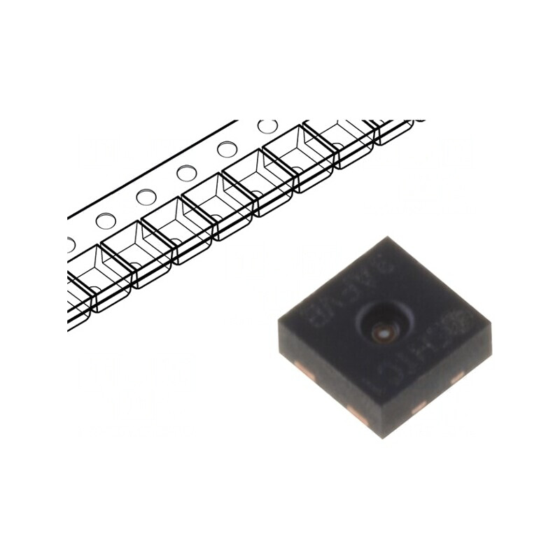 Senzor de Temperatură și Umiditate 0-100%RH -40-125°C DFN2x2 | Electronic-mag.ro | Componente Electronice