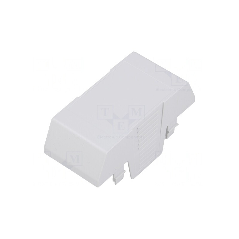 Capac carcasă ABS gri 35mm UL94HB EH 35 | Electronic-mag.ro | Componente Electronice