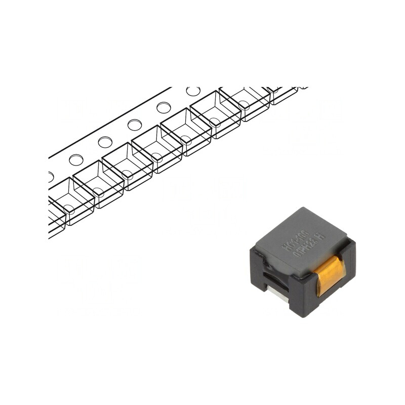 Inductor SMD 10.5uH 12.79A 5.7mΩ ±15% | Electronic-mag.ro | Componente Electronice