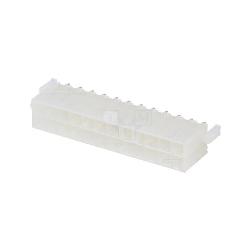 Soclu Cablu-Placă Mini-Fit Jr 4,2mm 24 PIN 9A Drept | Electronic-mag.ro | Componente Electronice