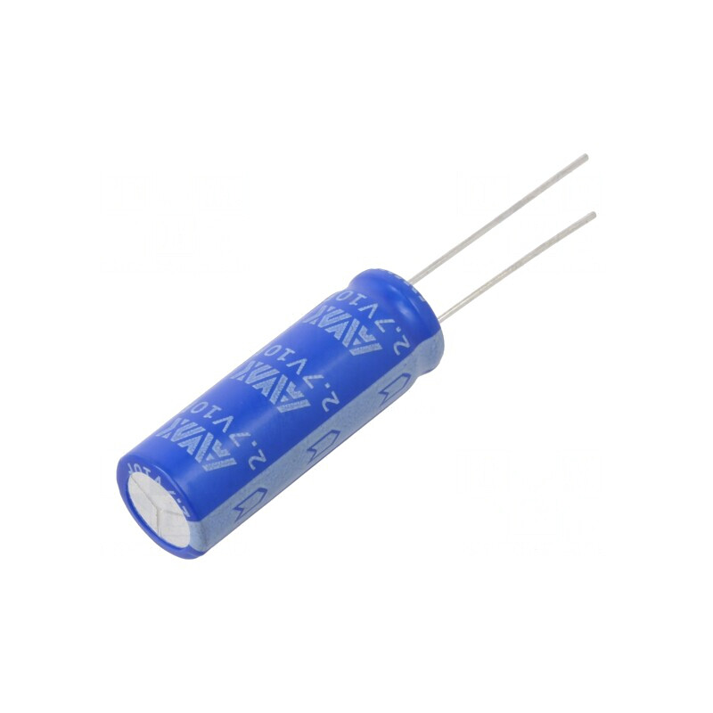 Supercondensator THT 10F 2.7V Ø10x30mm | Electronic-mag.ro | Componente Electronice