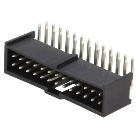 Soclu dreptunghiular tată C-Grid III 2,54mm 26 PIN THT | Electronic-mag.ro | Componente Electronice