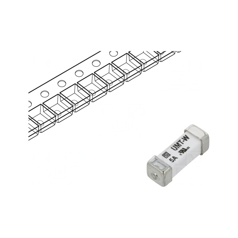 Siguranță ceramică SMD 5A 125V | Electronic-mag.ro | Componente Electronice