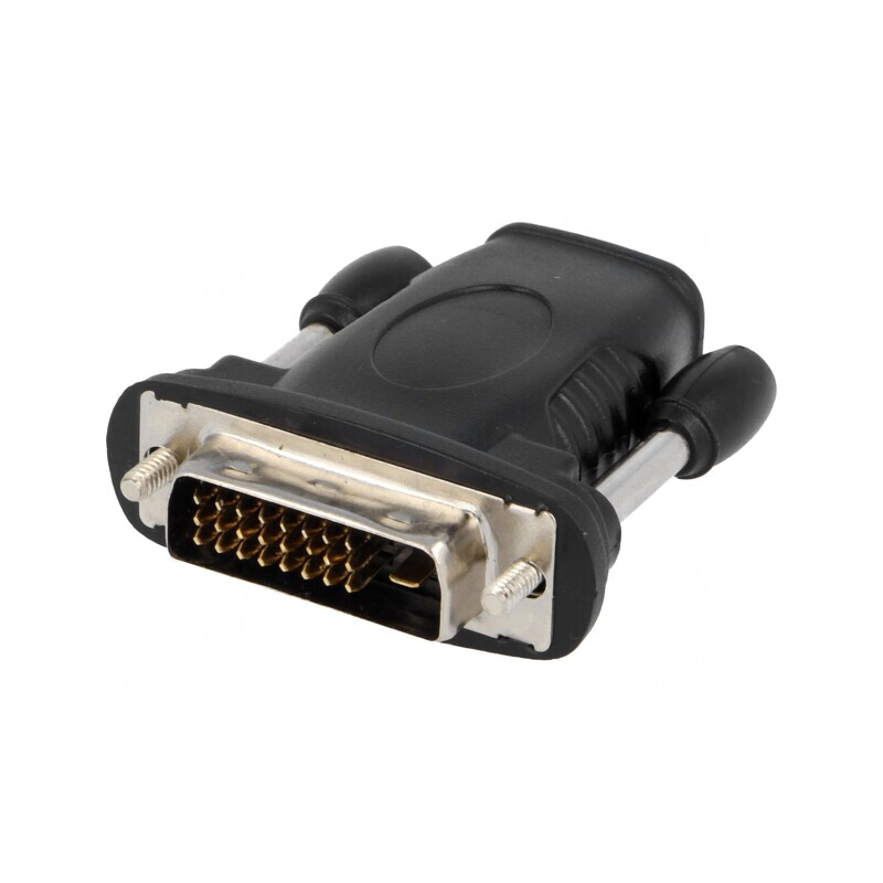 Adaptor DVI-D la HDMI Negru | Electronic-mag.ro | Componente Electronice