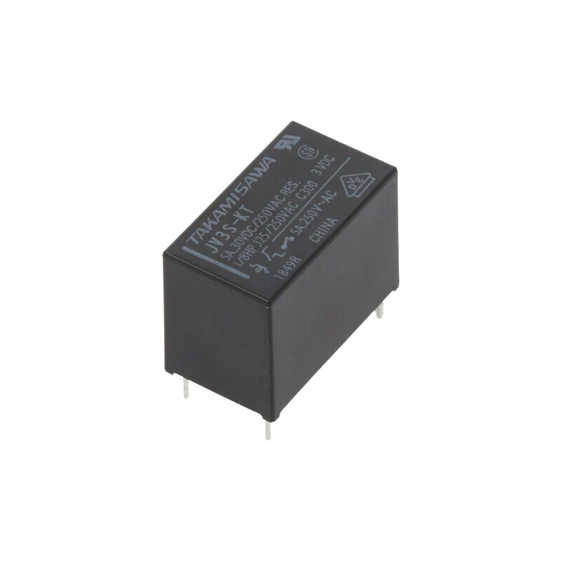 Releu Electromagnetic SPST-NO 3VDC 5A PCB | Electronic-mag.ro | Componente Electronice