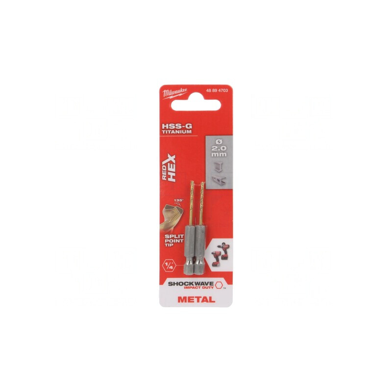 Burghiu Metal Impact 2mm Oțel Rapid HSS-G | Electronic-mag.ro | Componente Electronice