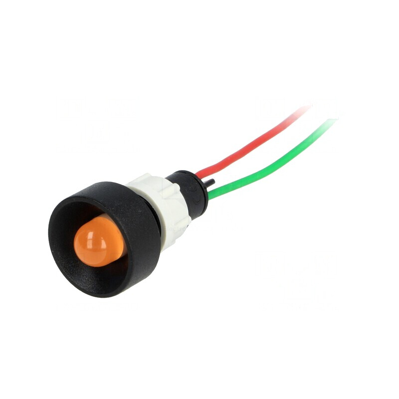 Lampa de Control LED Portocalie 24V 13mm | Electronic-mag.ro | Componente Electronice Lampa de Control LED Portocalie 24V 13mm | Electronic-mag.ro | Componente Electronice