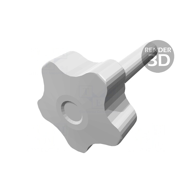 Buton de Reglare 40mm M10 50mm 27mm | Electronic-mag.ro | Componente Electronice