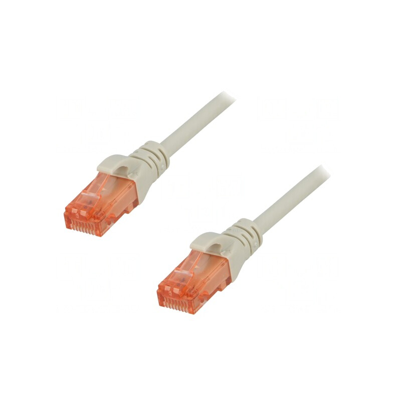 Patch Cord UTP Cat6 LSZH Gri 2.5m | Electronic-mag.ro | Componente Electronice