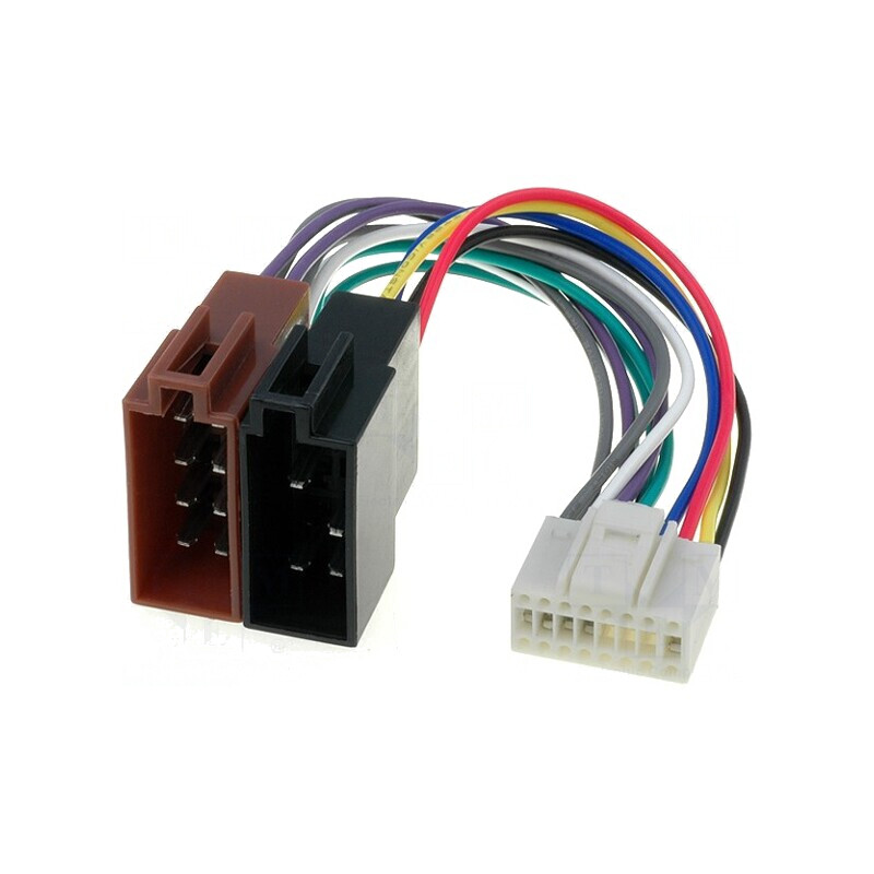 Conector ISO Sanyo 16 PIN | Electronic-mag.ro | Componente Electronice