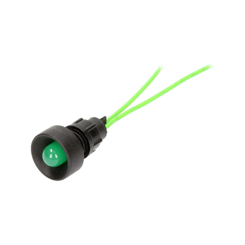 Lampă LED Verde 230V Ø13mm IP20 Plastic | Electronic-mag.ro | Componente Electronice Lampă LED Verde 230V Ø13mm IP20 Plastic | Electronic-mag.ro | Componente Electronice