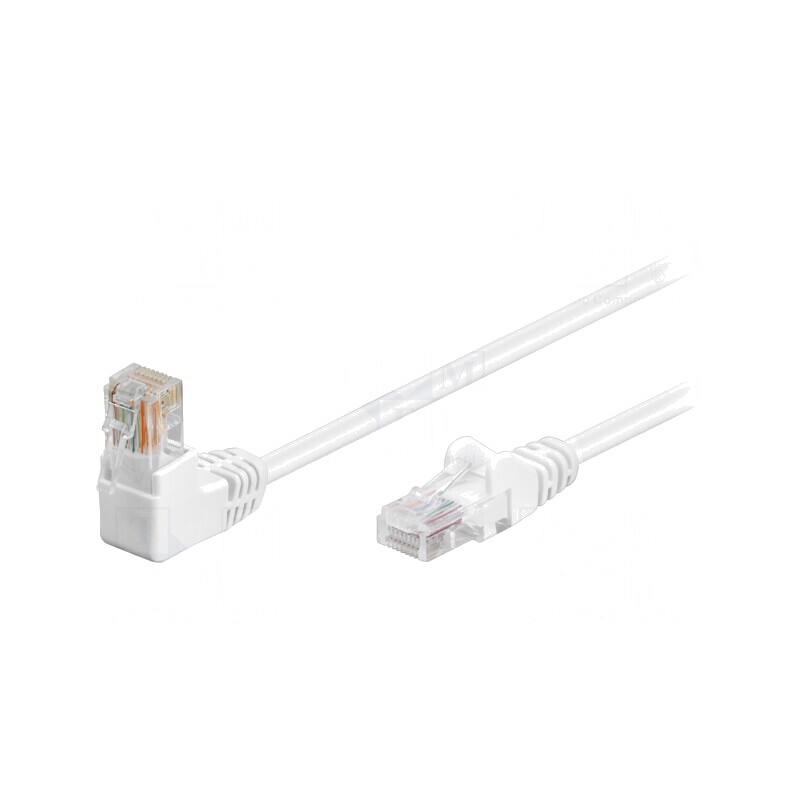 Cablu Patch UTP Cat5e Alb 5m | Electronic-mag.ro | Componente Electronice