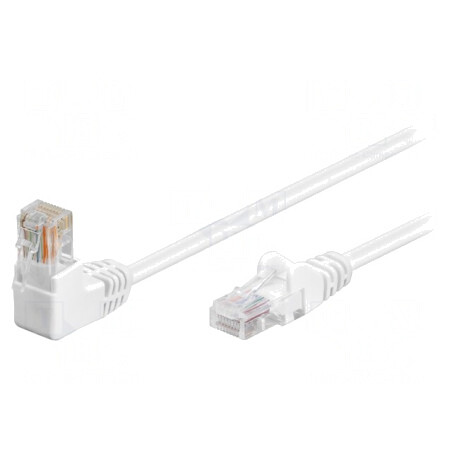 Cablu Patch UTP Cat5e Alb 5m | Electronic-mag.ro | Componente Electronice