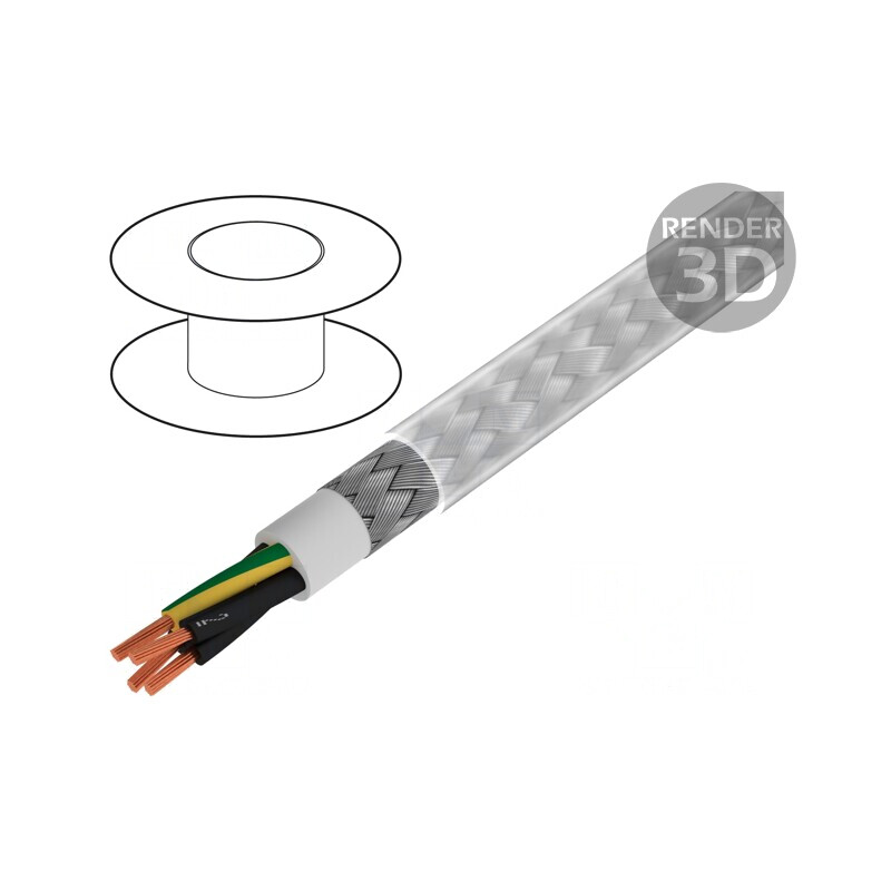 Cablu Ecranat BiT 500 CY 4G1mm2 PVC | Electronic-mag.ro | Componente Electronice