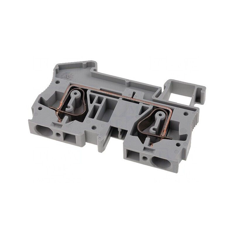 Conector de Îmbinare Şine 0,2-6mm² 2 Borne Gri 8,2mm | Electronic-mag.ro | Componente Electronice
