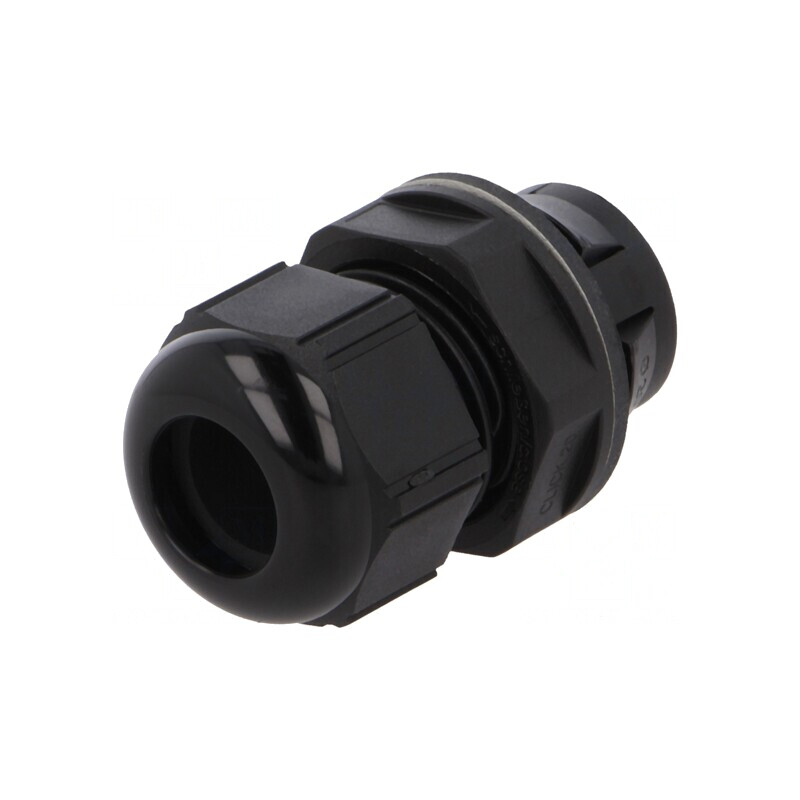 Garnitură Etanşare IP68 Neagră Poliamidă | Electronic-mag.ro | Componente Electronice