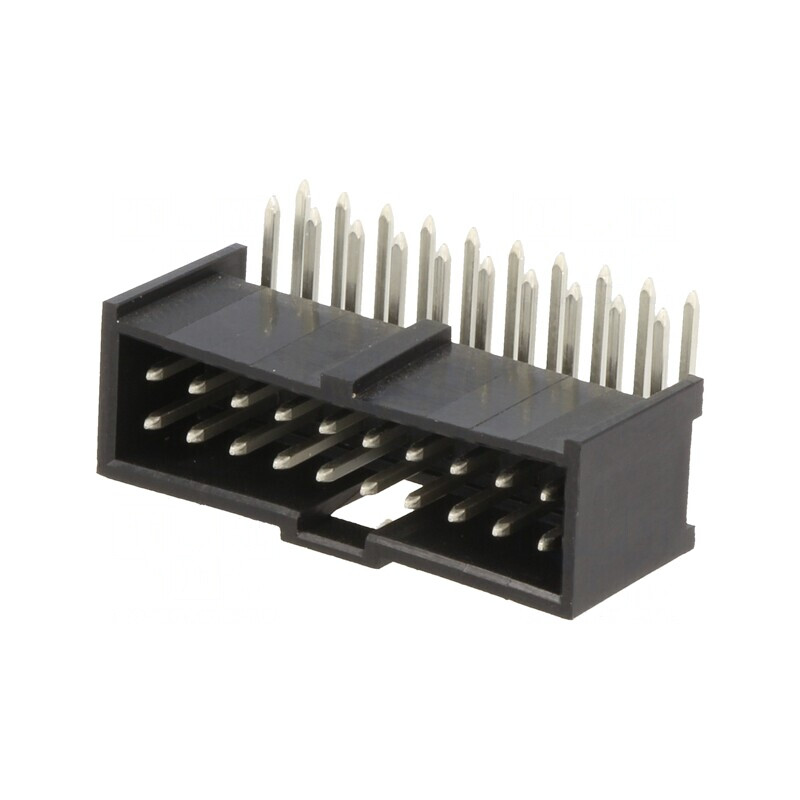 Soclu dreptunghiular tată C-Grid III 2,54mm 20 PIN THT | Electronic-mag.ro | Componente Electronice