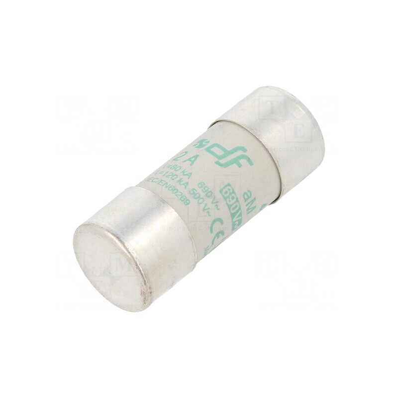 Siguranță AM 2A 690VAC 22x58mm | Electronic-mag.ro | Componente Electronice