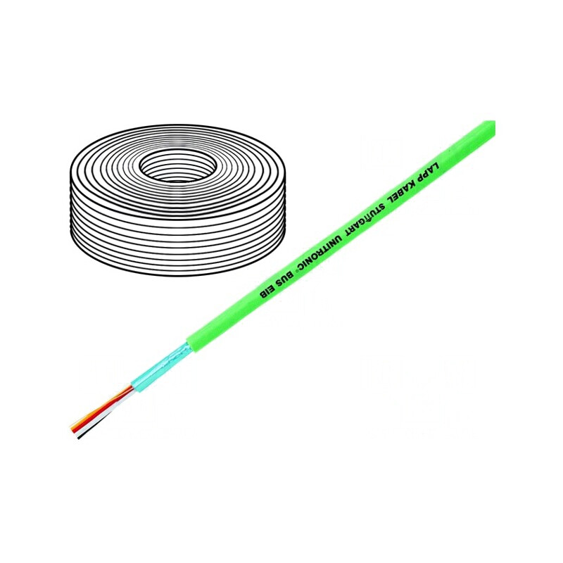 Cablu Sârmă Cupru PVC Verde 250V 2x2x0,8mm | Electronic-mag.ro | Componente Electronice