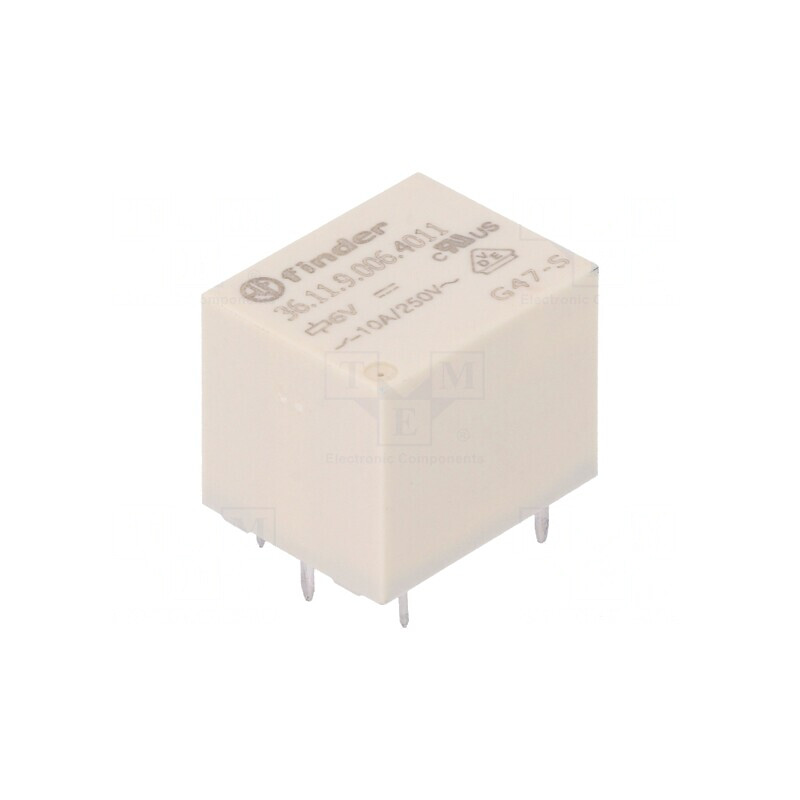 Releu Electromagnetic SPDT 6VDC 15A 10A 250VAC PCB | Electronic-mag.ro | Componente Electronice