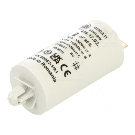 Condensator pentru Motoare 2uF 425VAC | Electronic-mag.ro | Componente Electronice