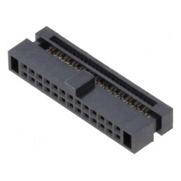 13-Pin Female DIL Ribbon Cable Connector | Electronic-mag.ro | Componente Electronice