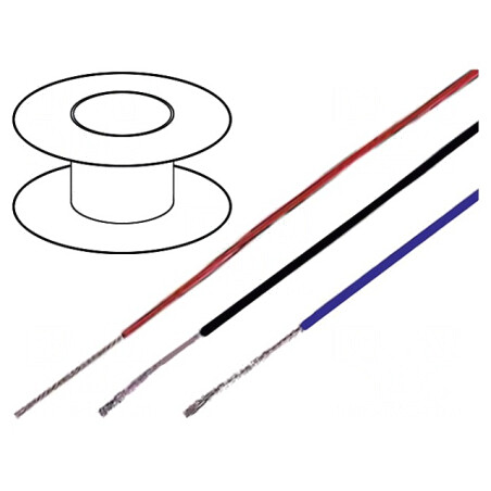 Cablu PTFE Roșu 1x20AWG ÖLFLEX® HEAT 260 SC | Electronic-mag.ro | Componente Electronice
