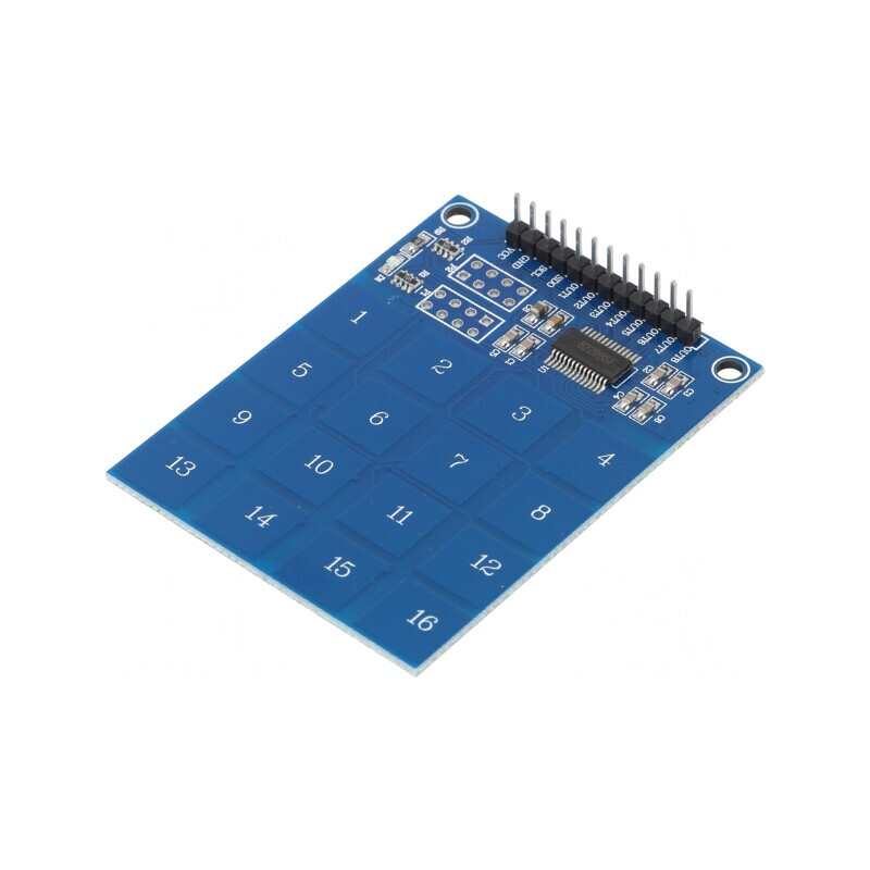 Senzor Tactil Capacitiv 2,4-5,5V DC 16 Canale TTP229 | Electronic-mag.ro | Componente Electronice Senzor Tactil Capacitiv 2,4-5,5V DC 16 Canale TTP229 | Electronic-mag.ro | Componente Electronice