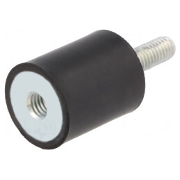 Atenuator de Vibrații M8 30mm Guma 238N | Electronic-mag.ro | Componente Electronice