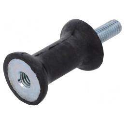 Atenuator de Vibrații M6 din Guma 20mm | Electronic-mag.ro | Componente Electronice