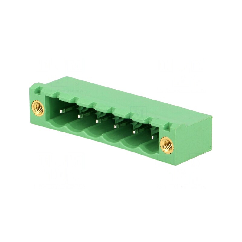 Regletă de conexiuni deconectabilă 6 piste 5,08mm dreaptă tată | Electronic-mag.ro | Componente Electronice