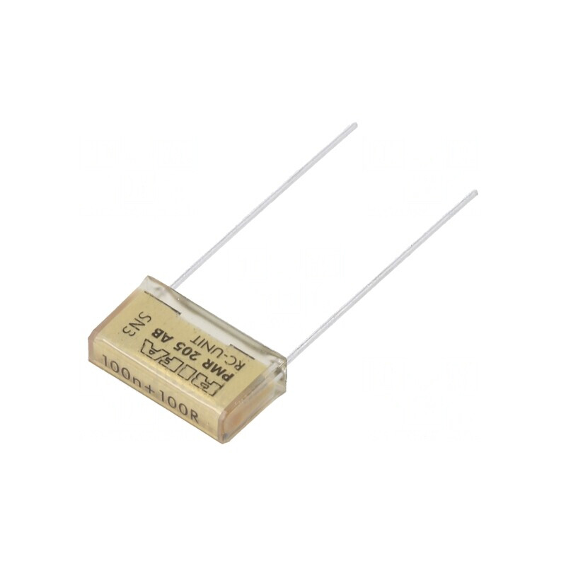 Condensator de Hârtie X2 100nF 125VAC THT PMR205 | Electronic-mag.ro | Componente Electronice Condensator de Hârtie X2 100nF 125VAC THT PMR205 | Electronic-mag.ro | Componente Electronice