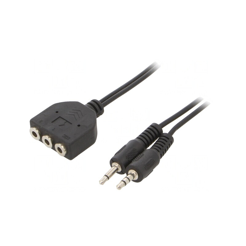 Cablu Audio Jack 3.5mm la RCA 3x Soclu | Electronic-mag.ro | Componente Electronice