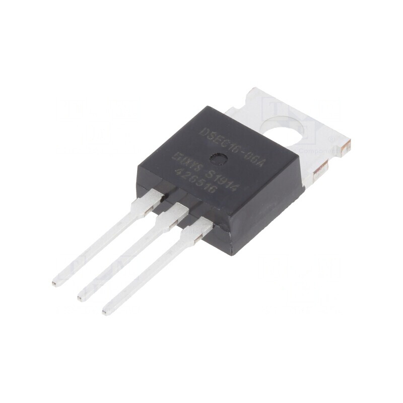 Diodă redresoare THT 600V 10A TO220AB | Electronic-mag.ro | Componente Electronice
