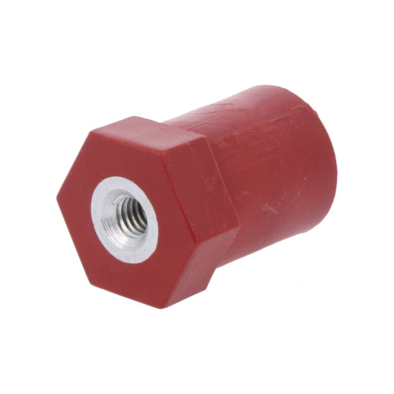 Izolator Suport 600V Roșu 45mm | Electronic-mag.ro | Componente Electronice