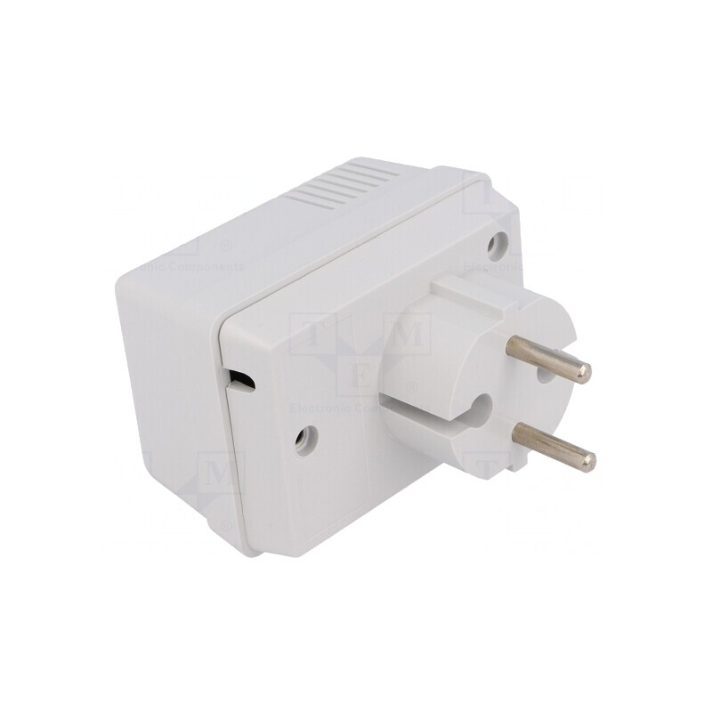 Carcasă Alimentator ABS Gri 52x73x46mm | Electronic-mag.ro | Componente Electronice