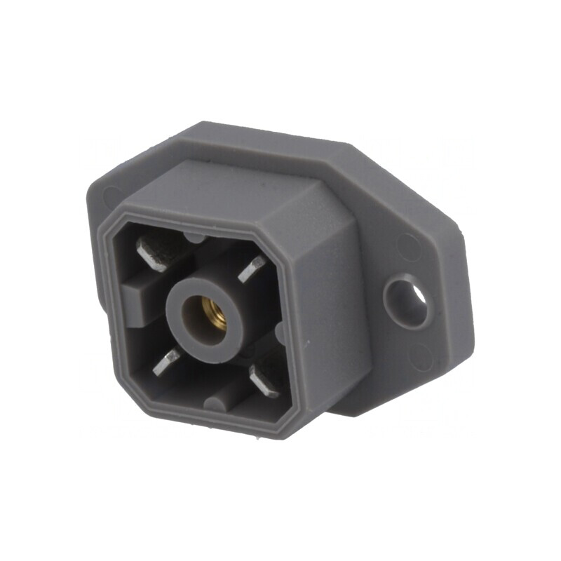 Conector Dreptunghiular G 4-Pin IP65 Cositorit | Electronic-mag.ro | Componente Electronice