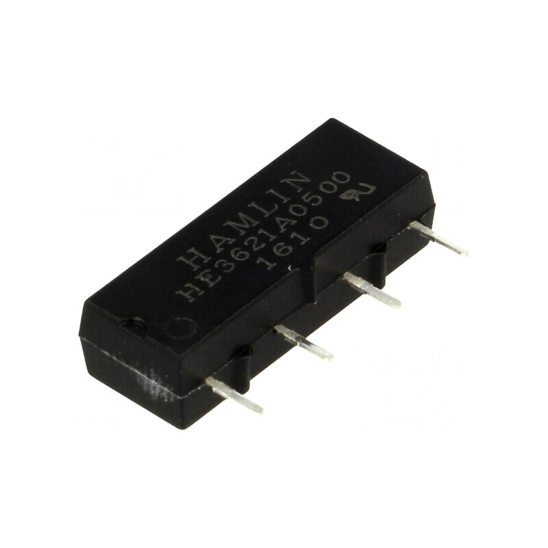 Releu Senzor Reed SPST-NO 5VDC 500mA 200VDC 10W | Electronic-mag.ro | Componente Electronice