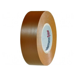 Bandă Electroizolantă Maro PVC 19mm x 20m | Electronic-mag.ro | Componente Electronice