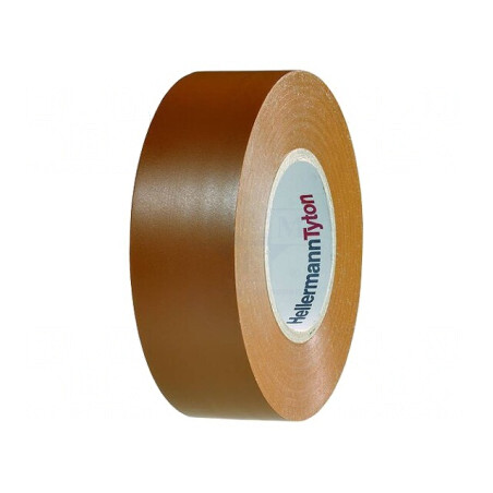 Bandă Electroizolantă Maro PVC 19mm x 20m | Electronic-mag.ro | Componente Electronice