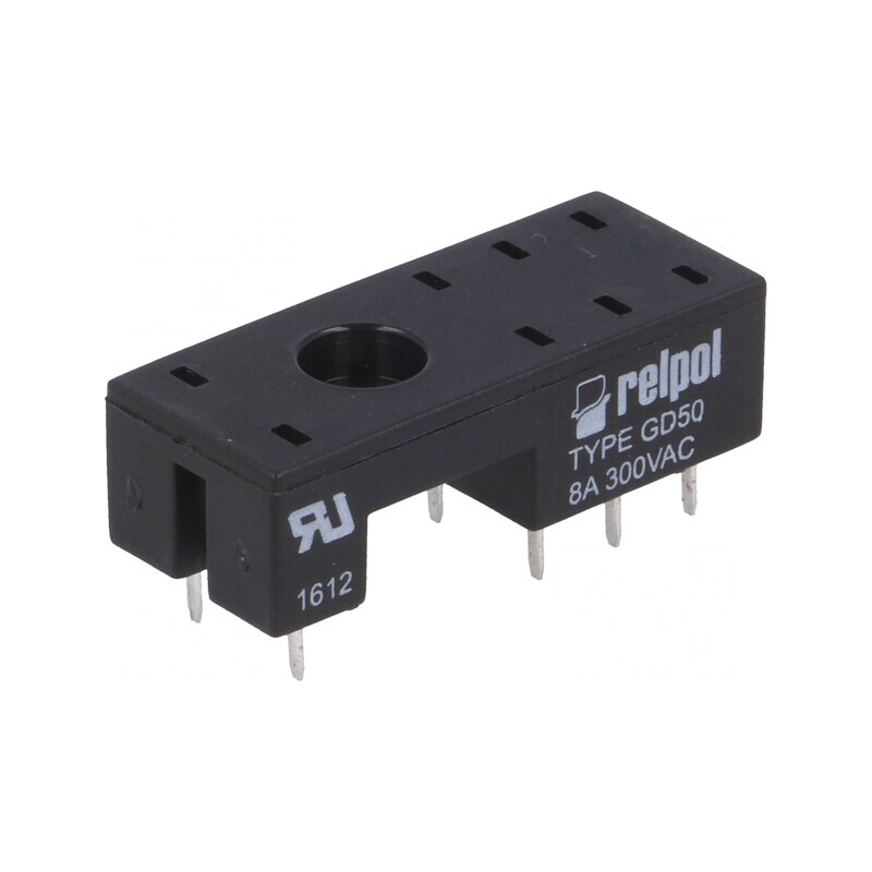 Stativ PCB PIN 8 8A 300VAC | Electronic-mag.ro | Componente Electronice