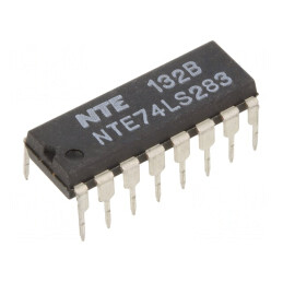 Sumator Binar 4-bit Digital TTL THT DIP16 | Electronic-mag.ro | Componente Electronice