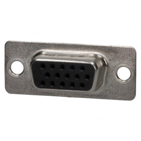 Mufă Mamă D-Sub HD 15 PIN Lipire | Electronic-mag.ro | Componente Electronice